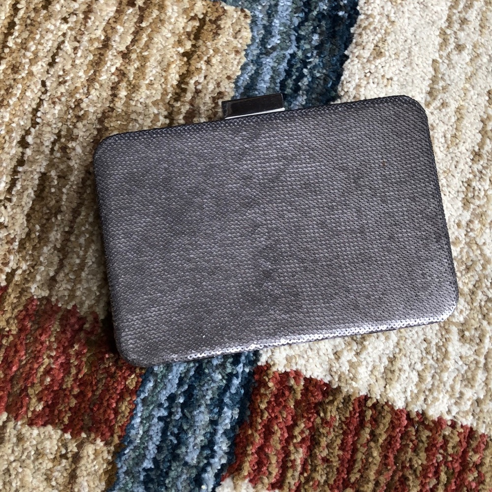 WHBM Sequin Clutch